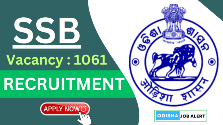 Ssb Pgt Recruitment Apply Online For Posts Odisha Job