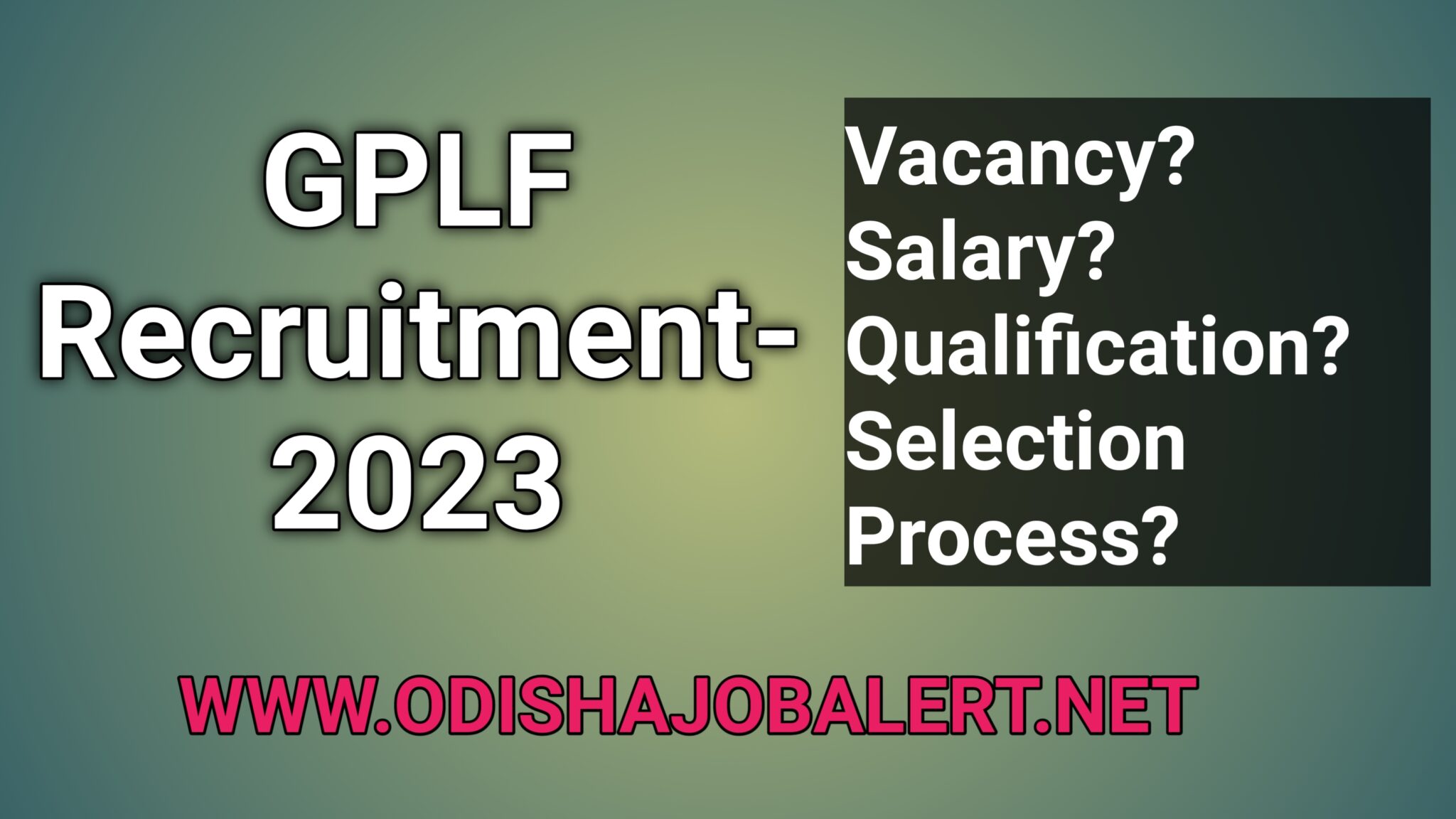 Gram Panchayat Level Job Vacancy Bolangir Odisha Govt Job Jobs In Odisha Odisha Job News 6316
