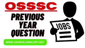 OSSSC RI Previous Year Question