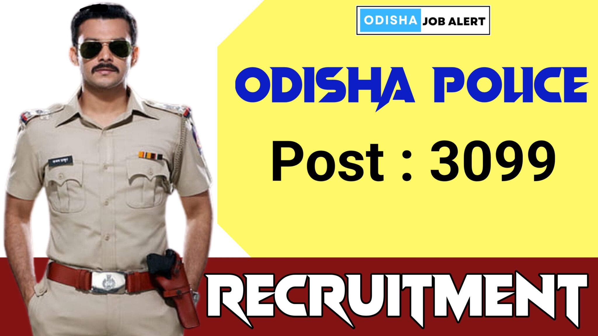 Odiaha Police Recruitment 2024 - Apply For SI, Constable, Speoy & Clerk ...