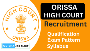 Orissa High Court Recruitment 2024