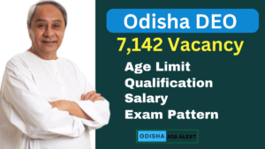 Odisha Panchayat Raj & Drinking Water Department DEO Recruitment
