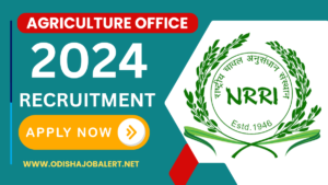 Odisha Agriculture Office Latest Job Notification 2024