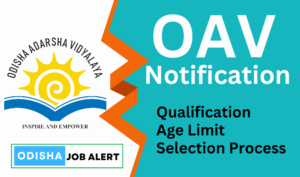 OAVS Jharsuguda Recruitment 2024