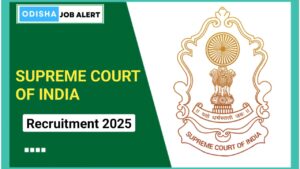 Supreme Court Junior Assistant Recruitment 2025