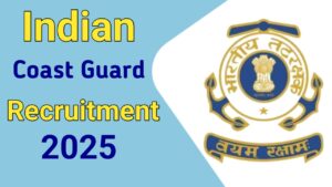 Indian Coast Guard Recruitment 2025